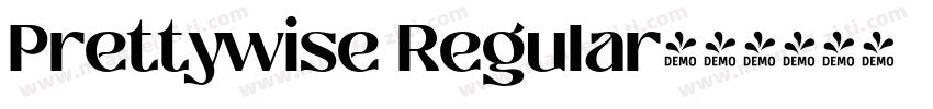 Prettywise Regular字体转换